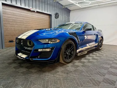 Brugt Ford Mustang GT 317 HK (233 kW) 2017 Blå Coupe