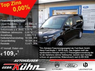 Neu Ford Transit Trend 101 PS (74 kW) 2025 Schwarz Van / Kleinbus