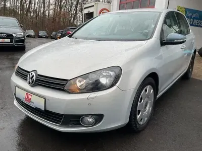 Second-hand VW Golf VI Highline 160 CP (117 kW) 2009 Auriu Hatchback