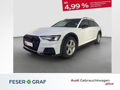Gletscherweiß metallic Gebraucht 2022 Audi A6 Ambiente Kombi | 48.980 €