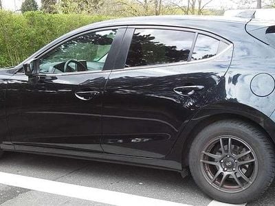 Gebraucht Mazda 3 Sports-Line 120 PS (88 kW) 2015 Schwarz Limousine