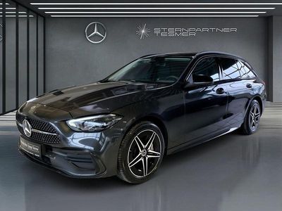 Grau Gebraucht 2024 Mercedes C300e AMG Limousine | 43.940 € (Fairer Preis)