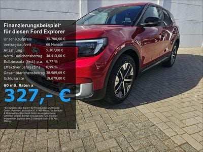 Gebraucht Ford Explorer 150 kW (204 PS) 2025 Lucid red metallic (rot) SUV