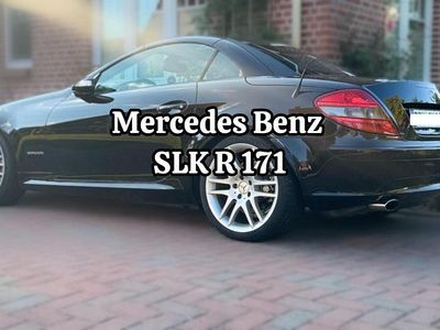 Schwarz Gebraucht 2005 Mercedes SLK200 Cabrio | 8.300 € (Etwas zu teuer)
