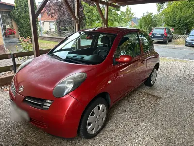 Gebraucht Nissan Micra 65 PS (47 kW) 2006 Rot Kleinwagen