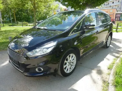 Gebraucht Ford S-MAX Titanium 150 PS (110 kW) 2018 Schwarz Van / Kleinbus