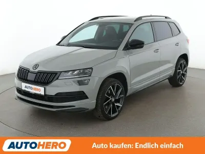 Gebraucht Skoda Karoq SportLine 150 PS (110 kW) 2021 Grau SUV