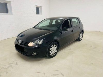 Gebraucht VW Golf VI Trendline 80 PS (58 kW) 2010 Schwarz Kleinwagen