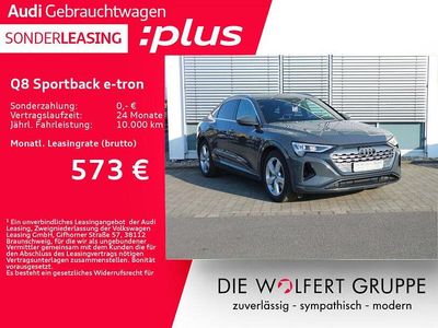 Usata Audi e-tron Sportback Advanced Plus 300 kW (408 CV) 2023 Grigio SUV