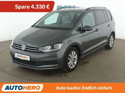 Gebraucht VW Touran Comfortline 150 PS (110 kW) 2017 Grau Van / Kleinbus