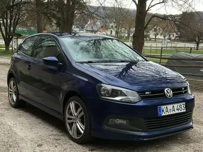 Gebraucht VW Polo R-line 90 PS (66 kW) 2013 Blau Kleinwagen
