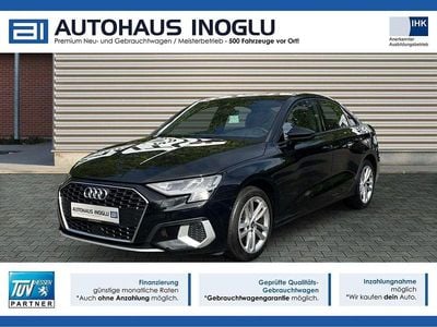 Mythosschwarz metallic Gebraucht 2023 Audi A3 Advanced Limousine | 23.880 € (Guter Preis)