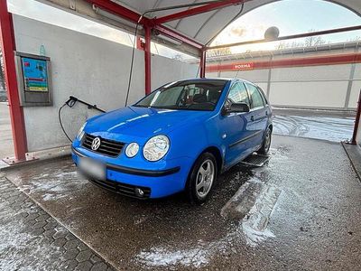 Second-hand VW Polo 64 CP (47 kW) 2003 Albastru Hatchback
