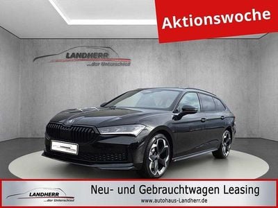Neu Skoda Superb 193 PS (141 kW) 2025 Cobalt blau metallic Kombi