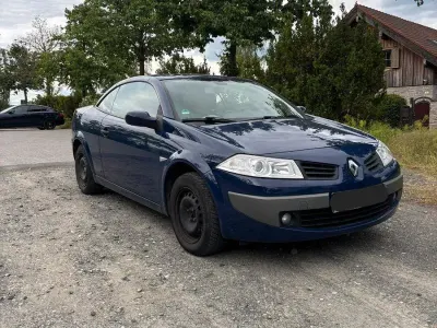 Gebraucht Renault Mégane Cabriolet Authentique 111 PS (81 kW) 2007 Blau Cabrio