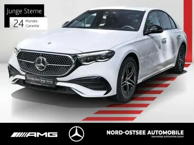 Gebraucht Mercedes E300 Night 204 PS (150 kW) 2024 Unilack polarweiß Limousine