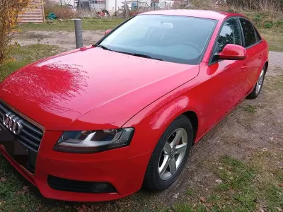 Usata Audi A4 160 CV (117 kW) 2009 Rosso Berlina