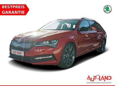 Gebraucht Skoda Superb SportLine 218 PS (160 kW) 2021 Rot Kombi
