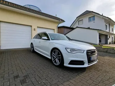 Używany Audi A6 S-Line 272 KM (200 kW) 2017 Biały Kombi