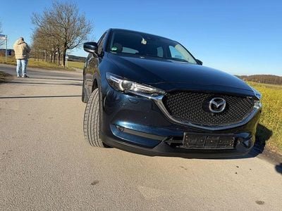 Blau Gebraucht 2020 Mazda CX-5 Exclusive-Line SUV | 17.999 € (Guter Preis)