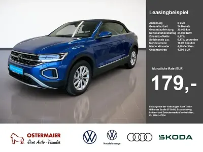Gebraucht VW T-Roc Cabriolet Style 116 PS (85 kW) 2025 Blau Cabrio