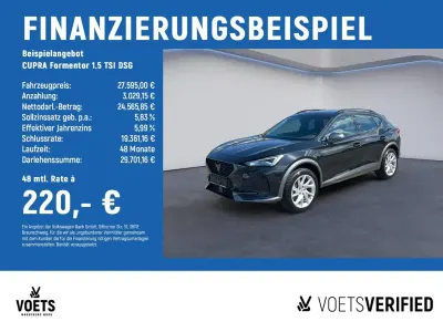 Gebraucht Cupra Formentor Basis 150 PS (110 kW) 2024 Schwarz SUV