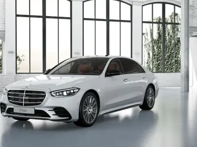 Brugt Mercedes S450 AMG 367 HK (269 kW) 2026 Hvid Sedan