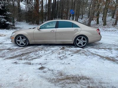 Gebraucht Mercedes S500 2007 Gold Limousine