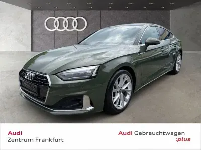 Gebraucht Audi A5 Sportback Comfort 204 PS (150 kW) 2022 Distriktgrün metallic Kleinwagen