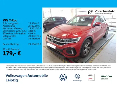 Usata VW T-Roc R-line 150 CV (110 kW) 2024 Rosso SUV