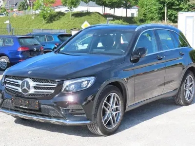 Gebraucht Mercedes GLC350 AMG line 258 PS (189 kW) 2018 Schwarz SUV