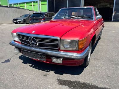 Gebraucht Mercedes SL450 224 PS (164 kW) 1973 Rot Cabrio