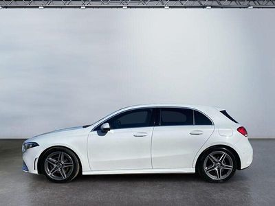 Usata Mercedes A180 AMG line 116 CV (85 kW) 2019 Bianco Berlina