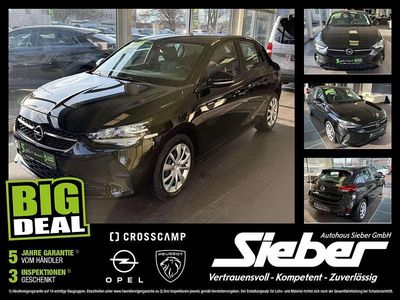 Gebraucht Opel Corsa Edition 75 PS (55 kW) 2023 Diamant schwarz/karbon schwarz Kleinwagen