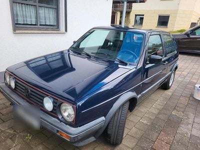 Second-hand VW Golf II 90 CP (66 kW) 1990 Albastru Hatchback