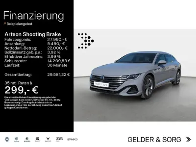 Gebraucht VW Arteon R-line 218 PS (160 kW) 2022 Mondsteingrau Kombi