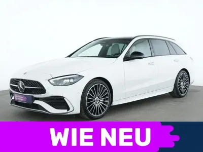 Gebraucht Mercedes C300 AMG line 258 PS (189 kW) 2024 Polarweiss Limousine