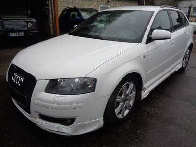 Usata Audi A3 S-Line 160 CV (117 kW) 2007 Bianco Utilitaria