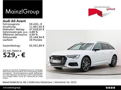 Gebraucht Audi A6 S-Line 265 PS (194 kW) 2025 Gletscherweiß metallic Kombi