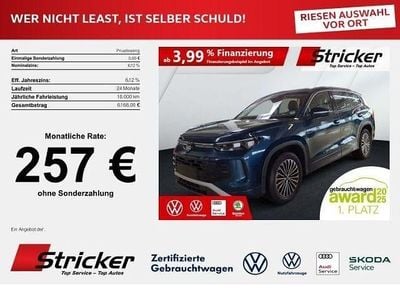 Usata VW Tayron Life 150 CV (110 kW) 2025 Blu SUV