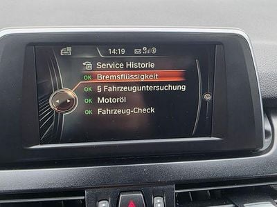 Gebraucht BMW 218 Gran Tourer Sport Line 150 PS (110 kW) 2015 Grau Van / Kleinbus