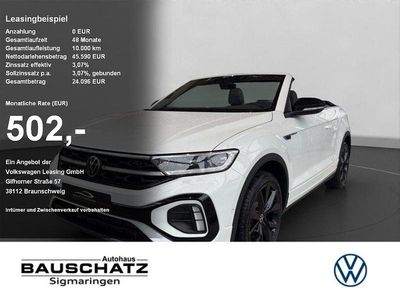 Nouă VW T-Roc Cabriolet R-line 150 CP (110 kW) 2025 Alb Cabrio