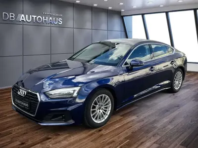 Usata Audi A5 150 CV (110 kW) 2023 Blu Coupé