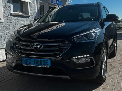 Gebraucht Hyundai Santa Fe Premium 200 PS (147 kW) 2016 Schwarz SUV