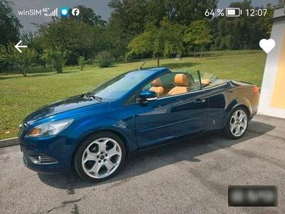 Usata Ford Focus Cabriolet Titanium 145 CV (106 kW) 2010 Blu Cabrio