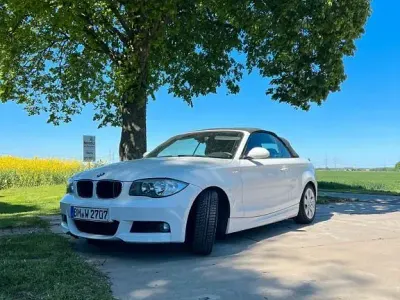 Brugt BMW 120 Cabriolet M Sport 170 HK (125 kW) 2009 Hvid Cabriolet