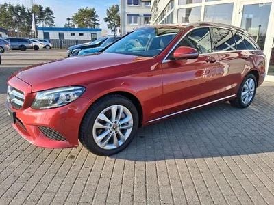 Brugt Mercedes C300 245 HK (180 kW) 2019 Rød Stationcar