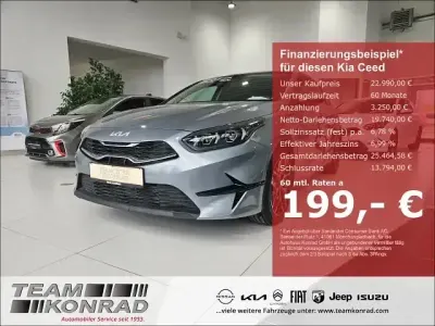 Neu Kia Ceed 101 PS (74 kW) 2026 Silber Kleinwagen