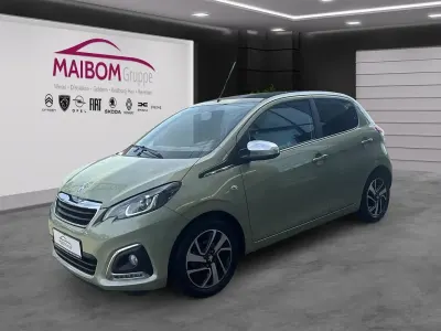 Gebraucht Peugeot 108 Allure 72 PS (52 kW) 2021 Grün Limousine