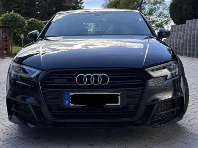 Używany Audi A3 Sport 184 KM (135 kW) 2017 Czarny Sedan/Limuzyna